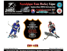 Tablet Screenshot of nfhl.org